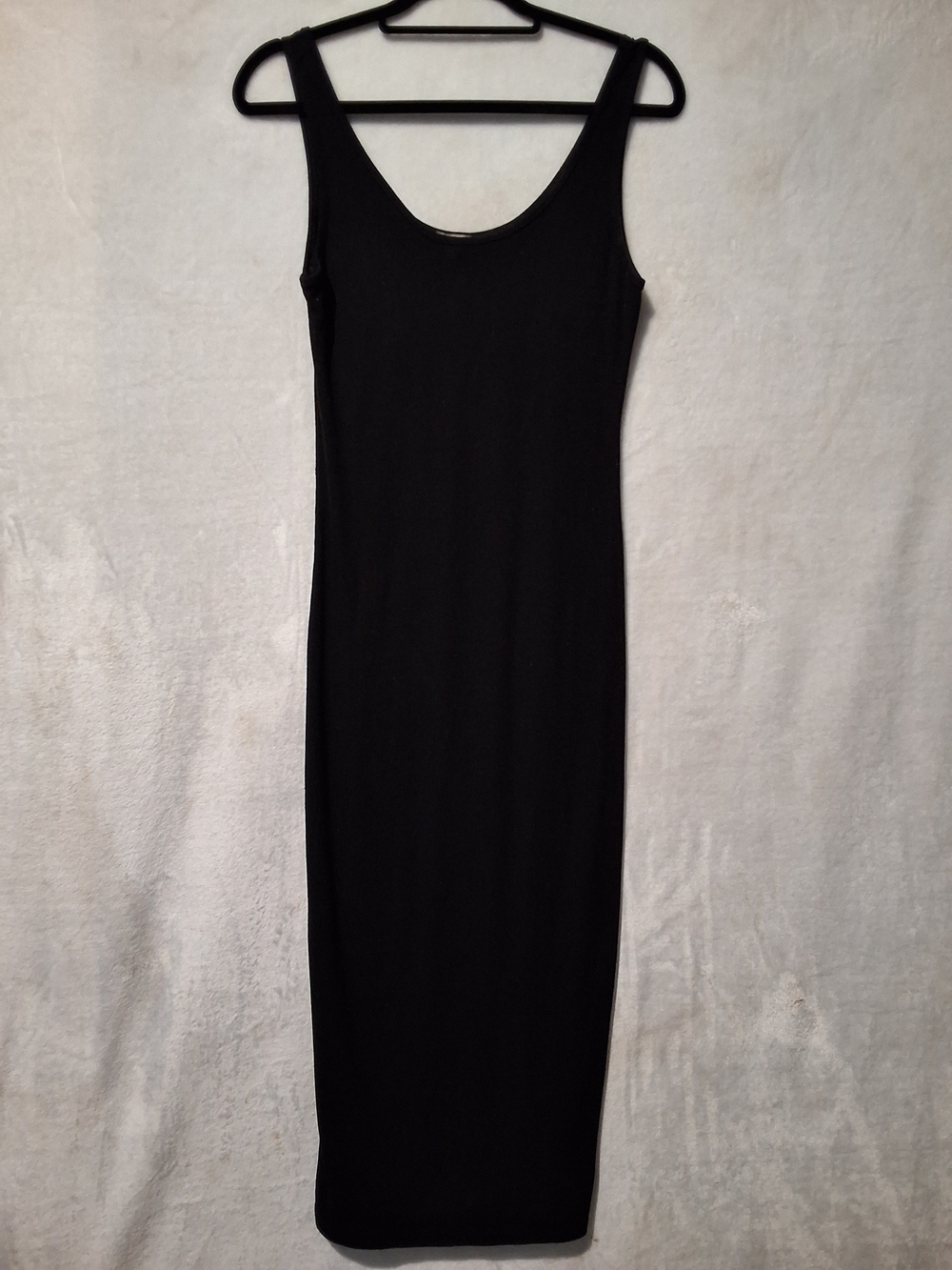 Ambiance Black Tank Top Sleeveless Maxi Dress